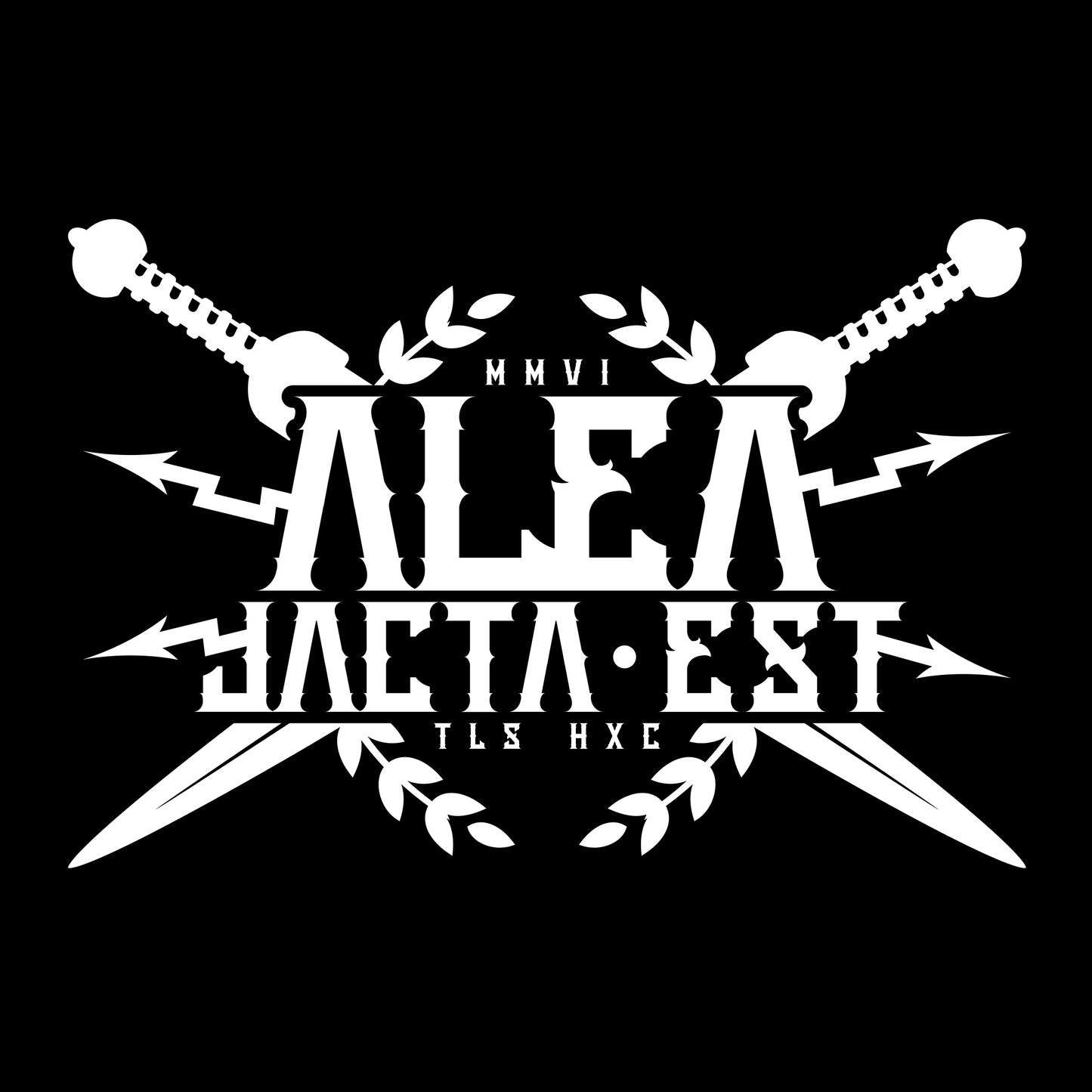 ALEA JACTA EST Snapback cap