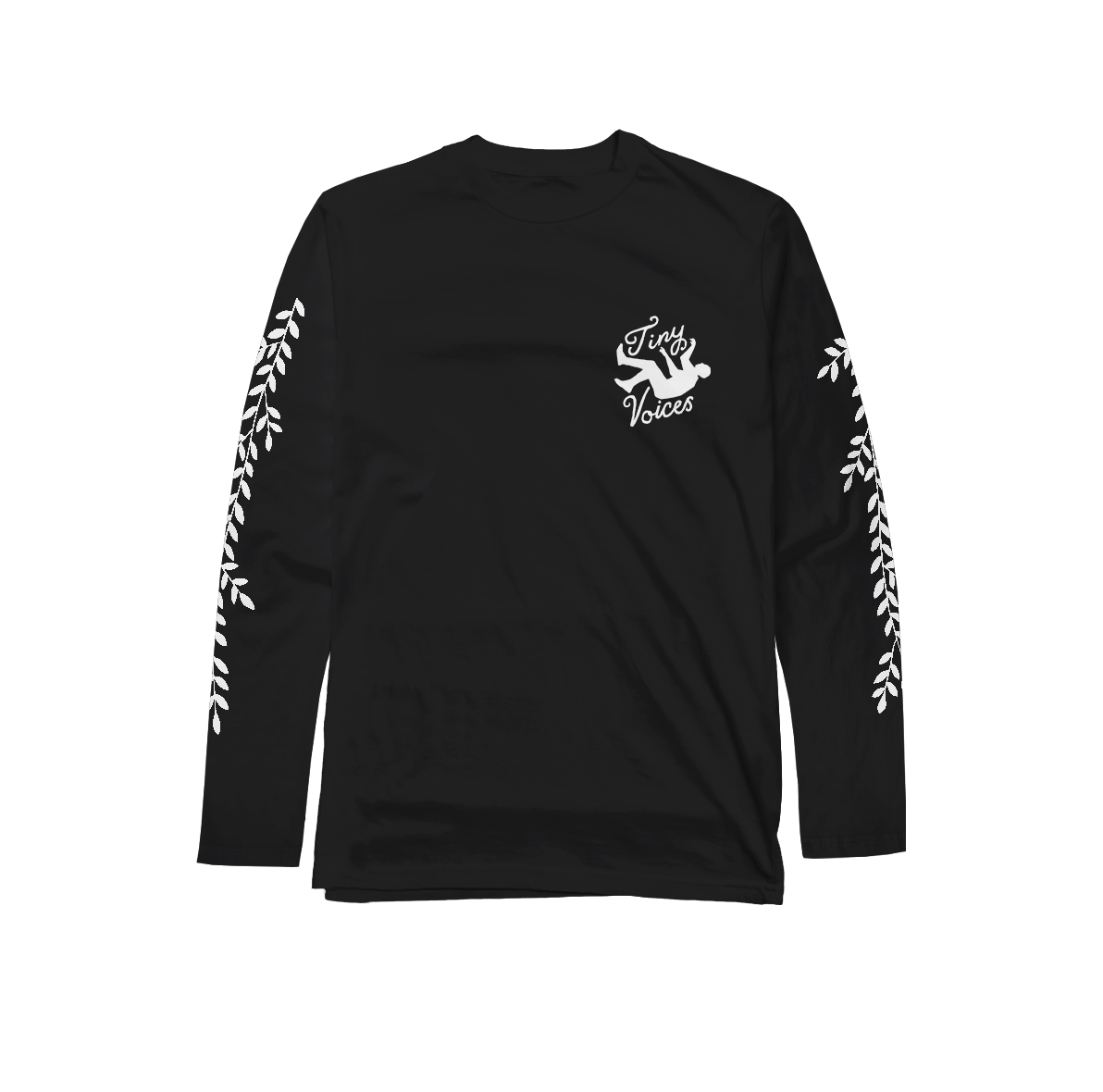 TINY VOICES "Erosion" BLACK LONGSLEEVE